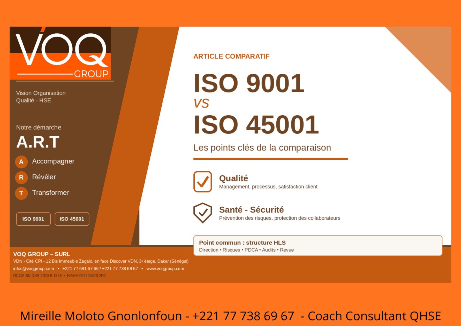 ISO 9001 vs ISO 45001