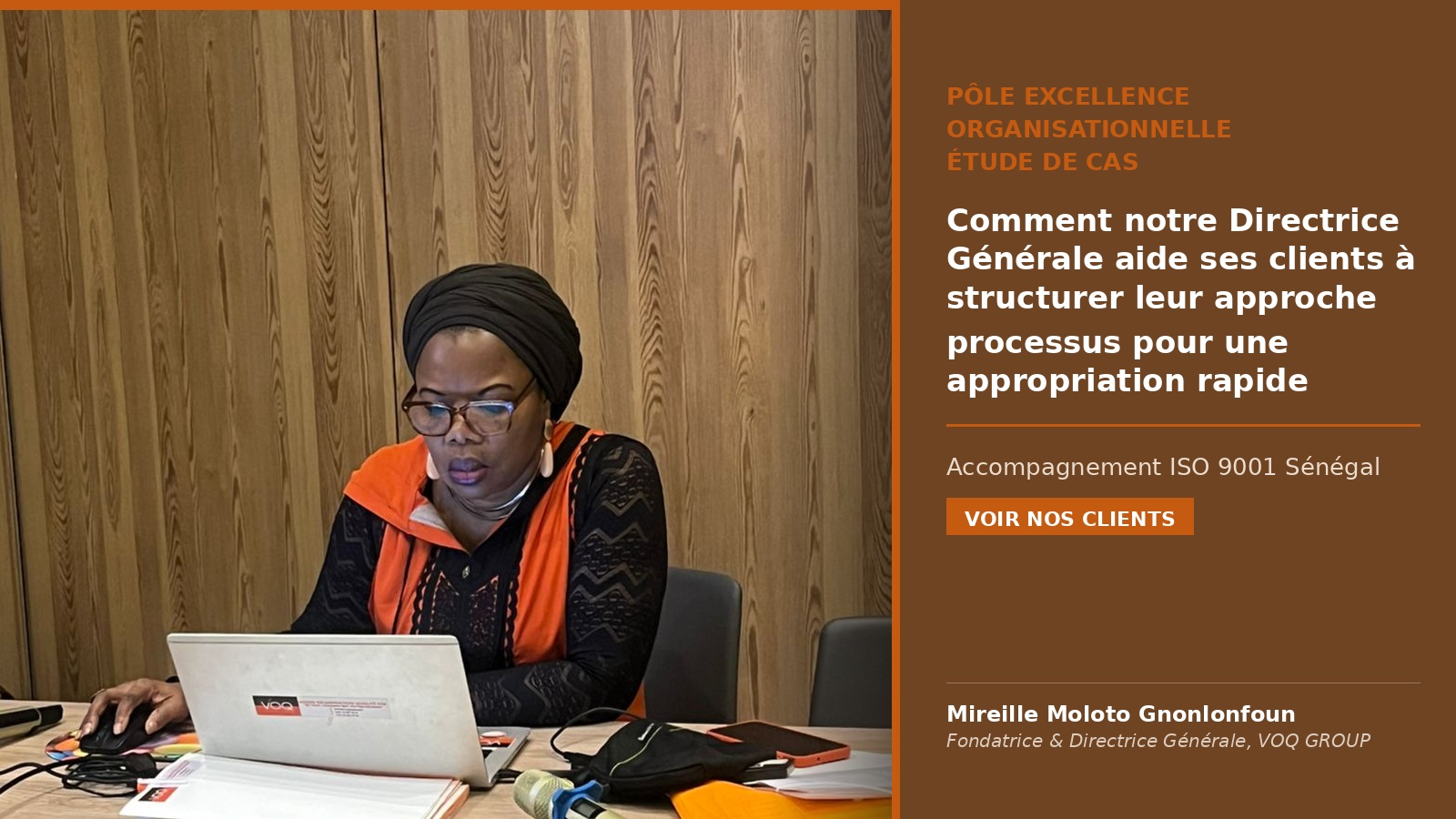 PÔLE EXCELLENCE ORGANISATIONNELLE — ÉTUDE DE CAS