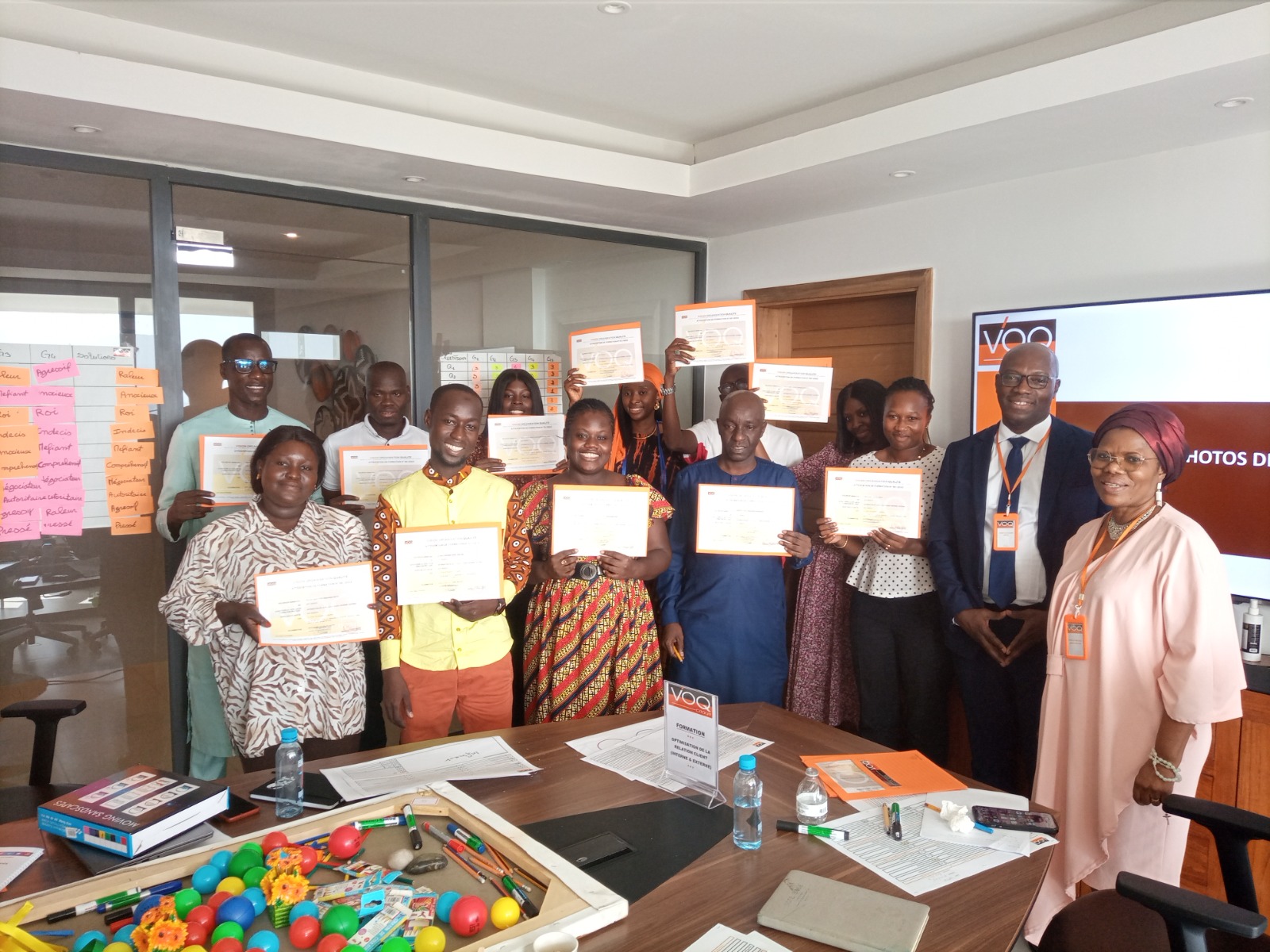 Remise d'attestation VOQ GROUP - photo 2